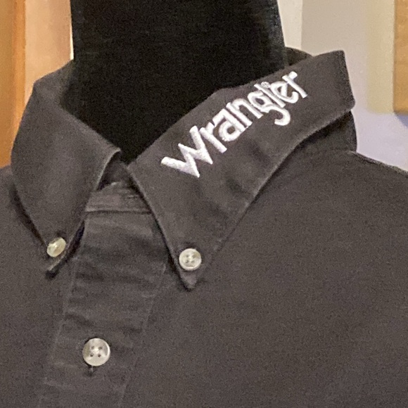 Wrangler black Jack Daniels button up shirt size XL/ XG/TG . - Picture 7 of 9